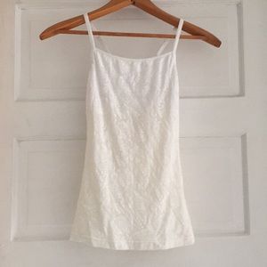 White tank top
